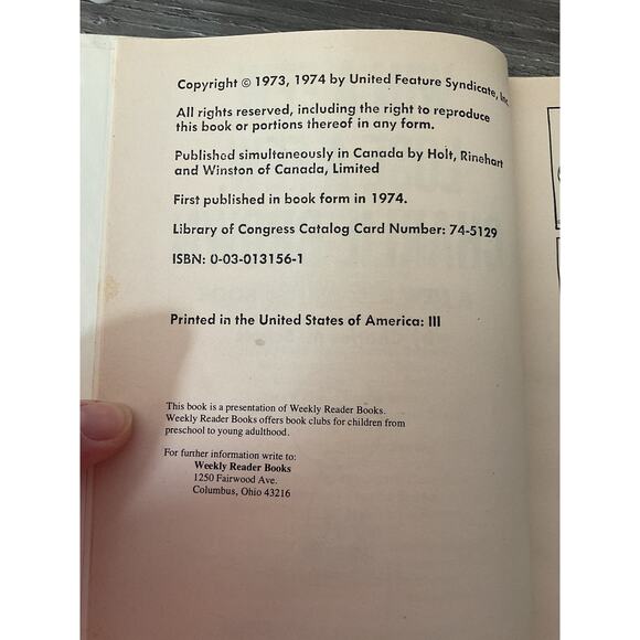 1974 Hardback Book Win A Few Lose A Few Charlie Brown - Picture 4 of 6